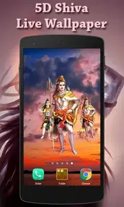 5D Shiva Live Wallpaper