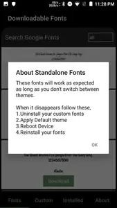 GxFonts - Custom fonts for Samsung Galaxy