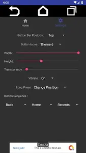 Soft Keys 2 - Home Back Button