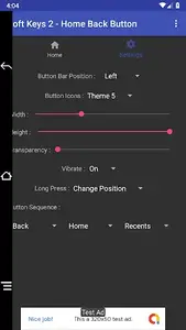Soft Keys 2 - Home Back Button