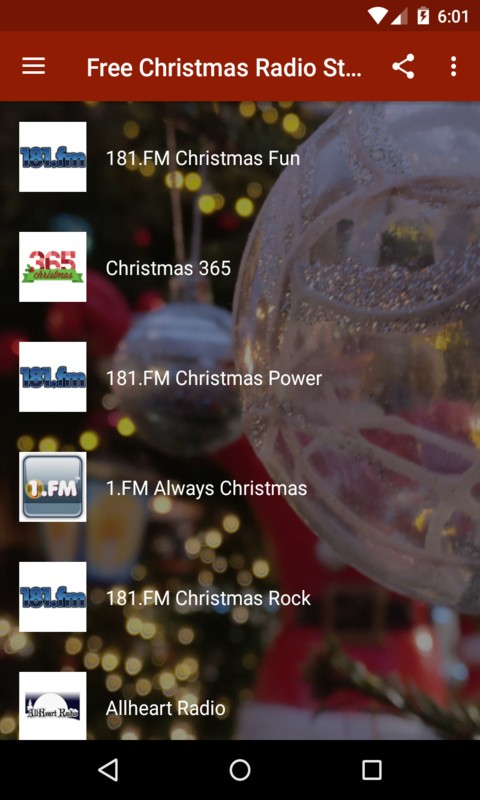 Free Christmas Radio Stations Android App APK (com.celebration.free ...