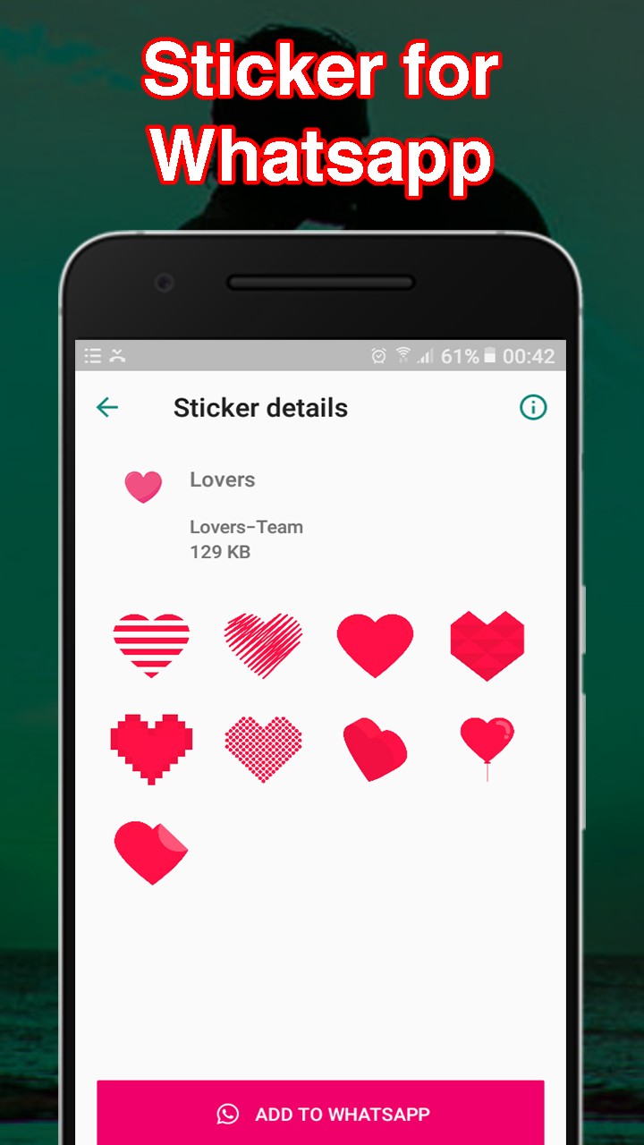 Love stickers For whatsApp - Love WAStickerApps Fo Android App APK (com ...