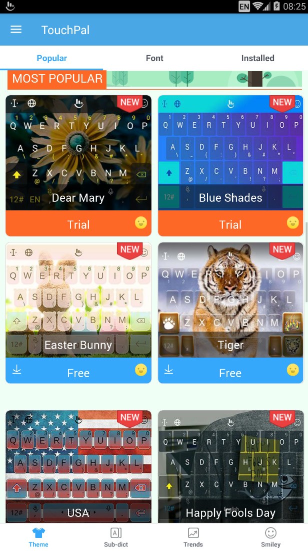 TouchPal Emoji Keyboard Fun