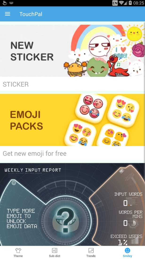 TouchPal Emoji Keyboard Fun