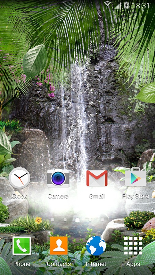 3D Waterfall Live Wallpaper Android App APK (com.amaxlwps.waterfall3d ...