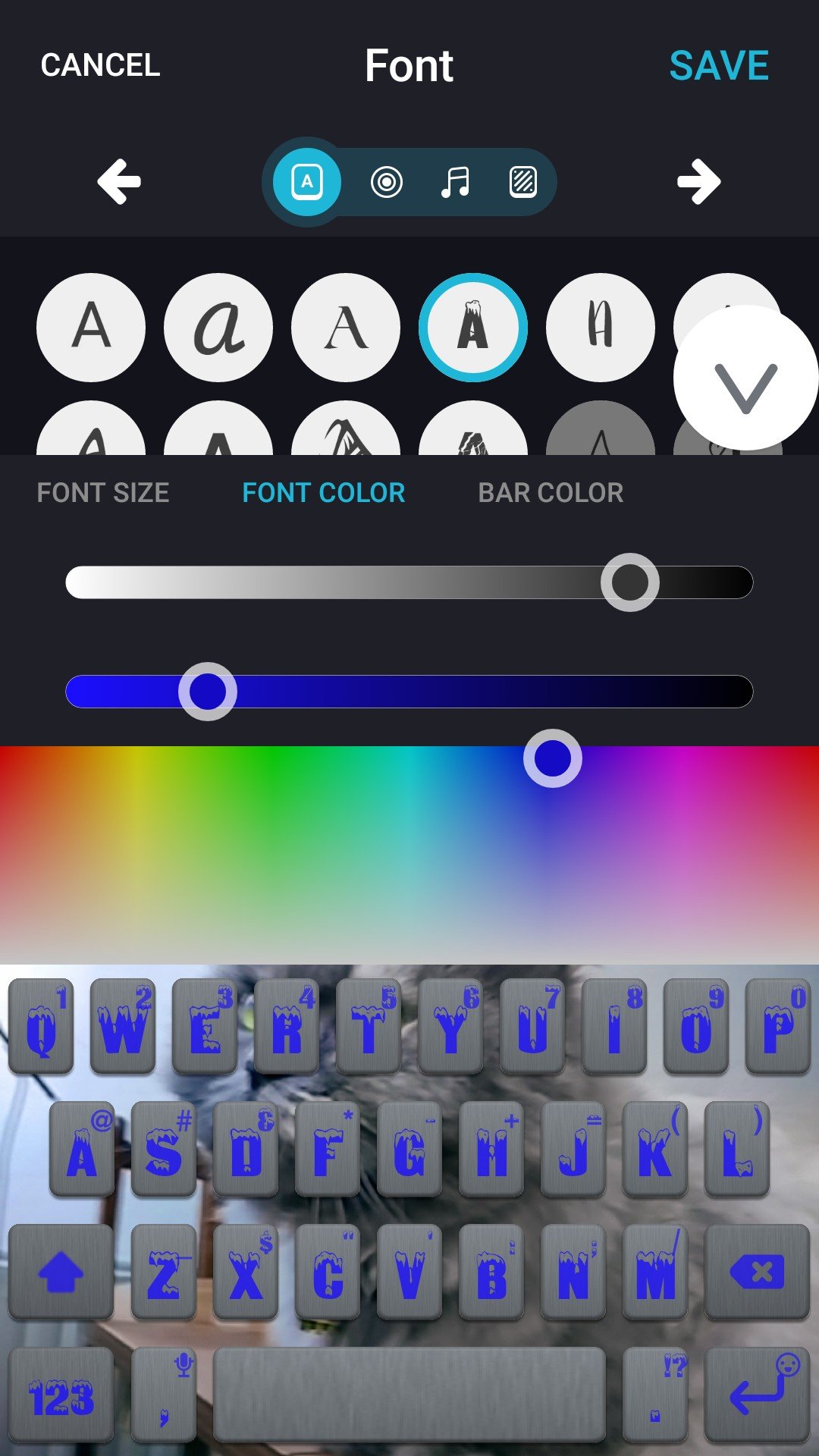 FancyKey Keyboard - Cool Fonts, Emoji, GIF,Sticker