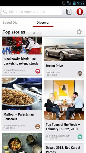 Opera browser beta