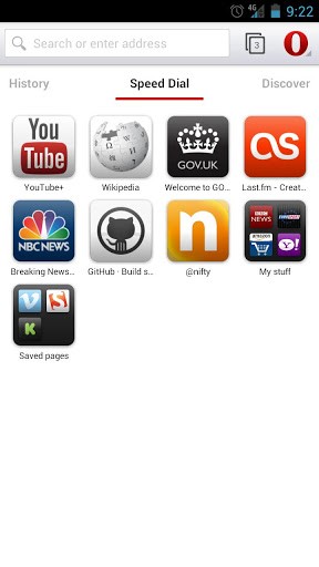 Opera browser beta