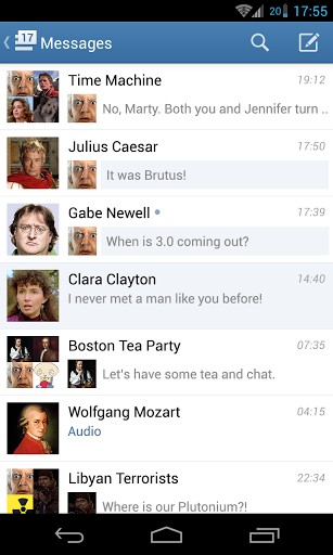 VK — live chatting & free calls