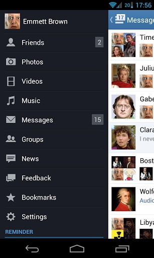 VK — live chatting & free calls