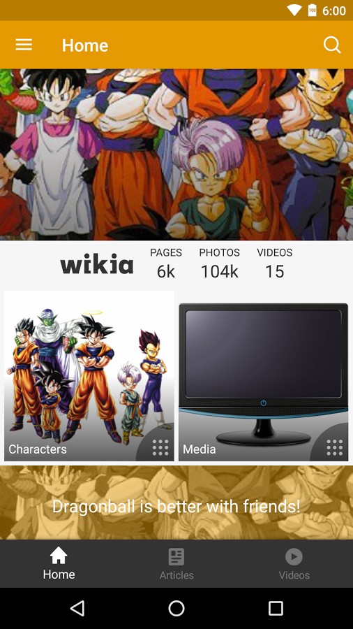 Free download FANDOM for: Dragon Ball APK for Android