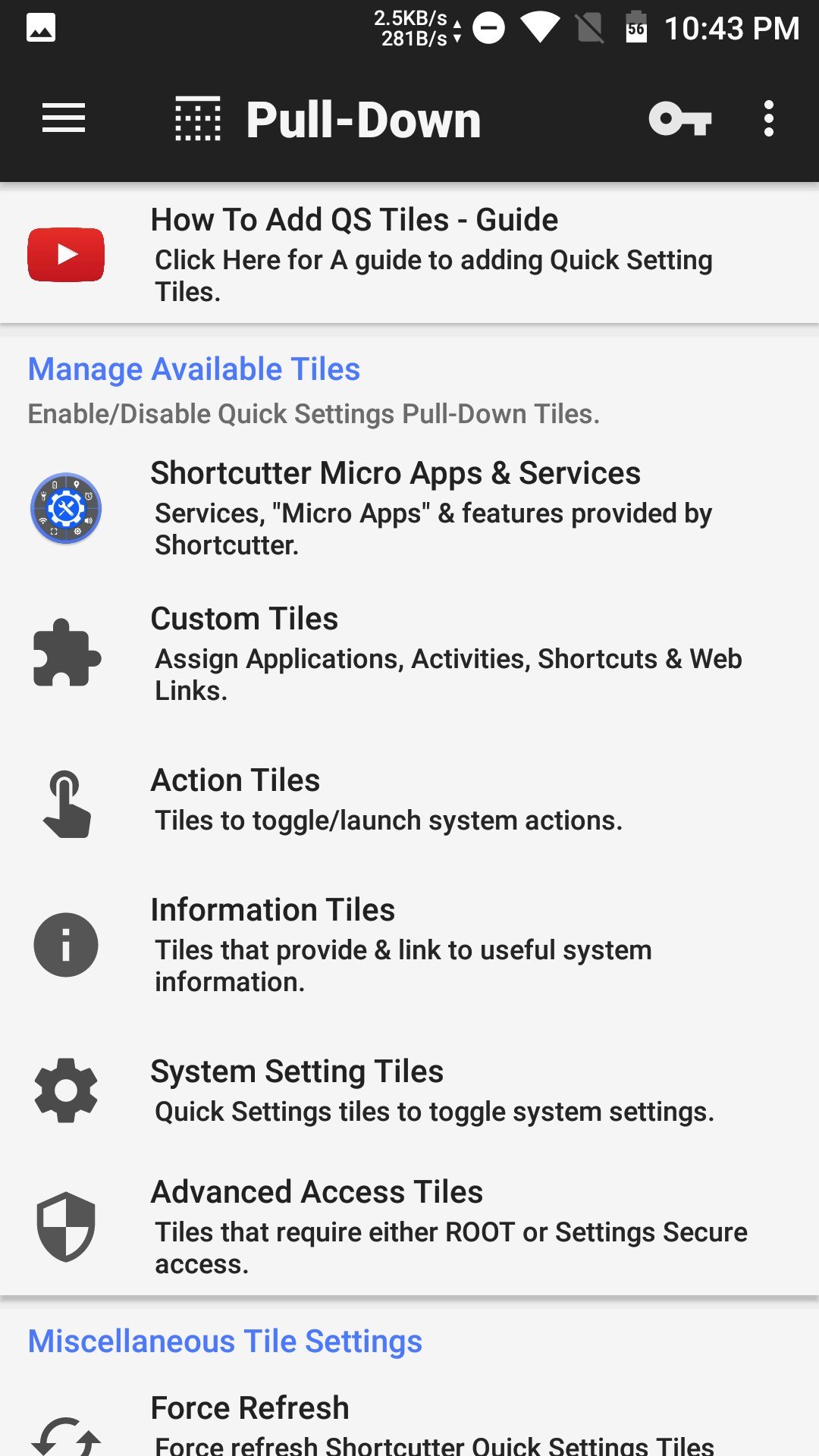 Shortcutter - Quick Settings, Shortcuts & Widgets