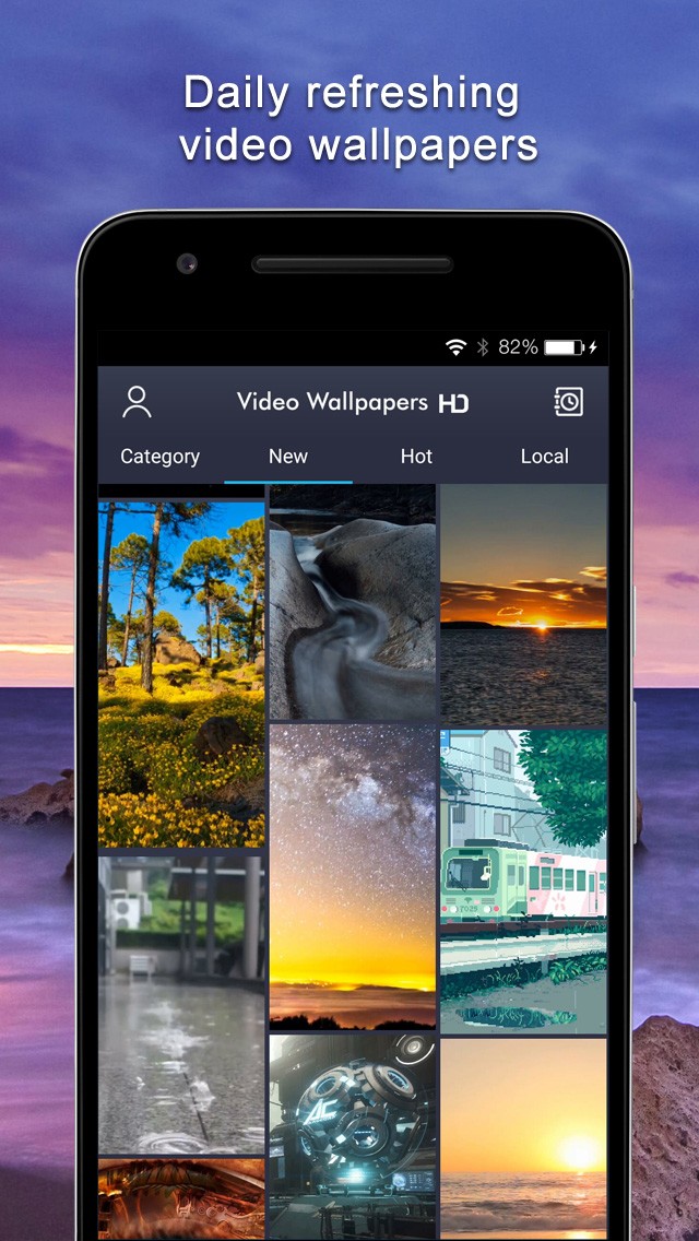 HD Video Wallpapers Android App APK () by 66APPS -  Download on PHONEKY