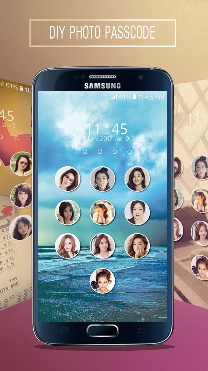 photo keypad lockscreen