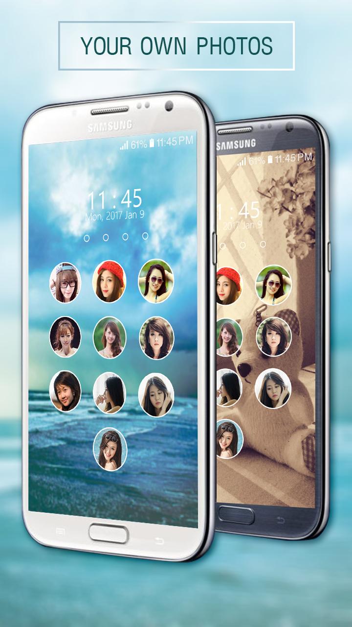 photo keypad lockscreen