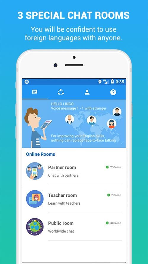 Hellolingo - Chat to learn English Android Uygulaması APK (vn.magik ...