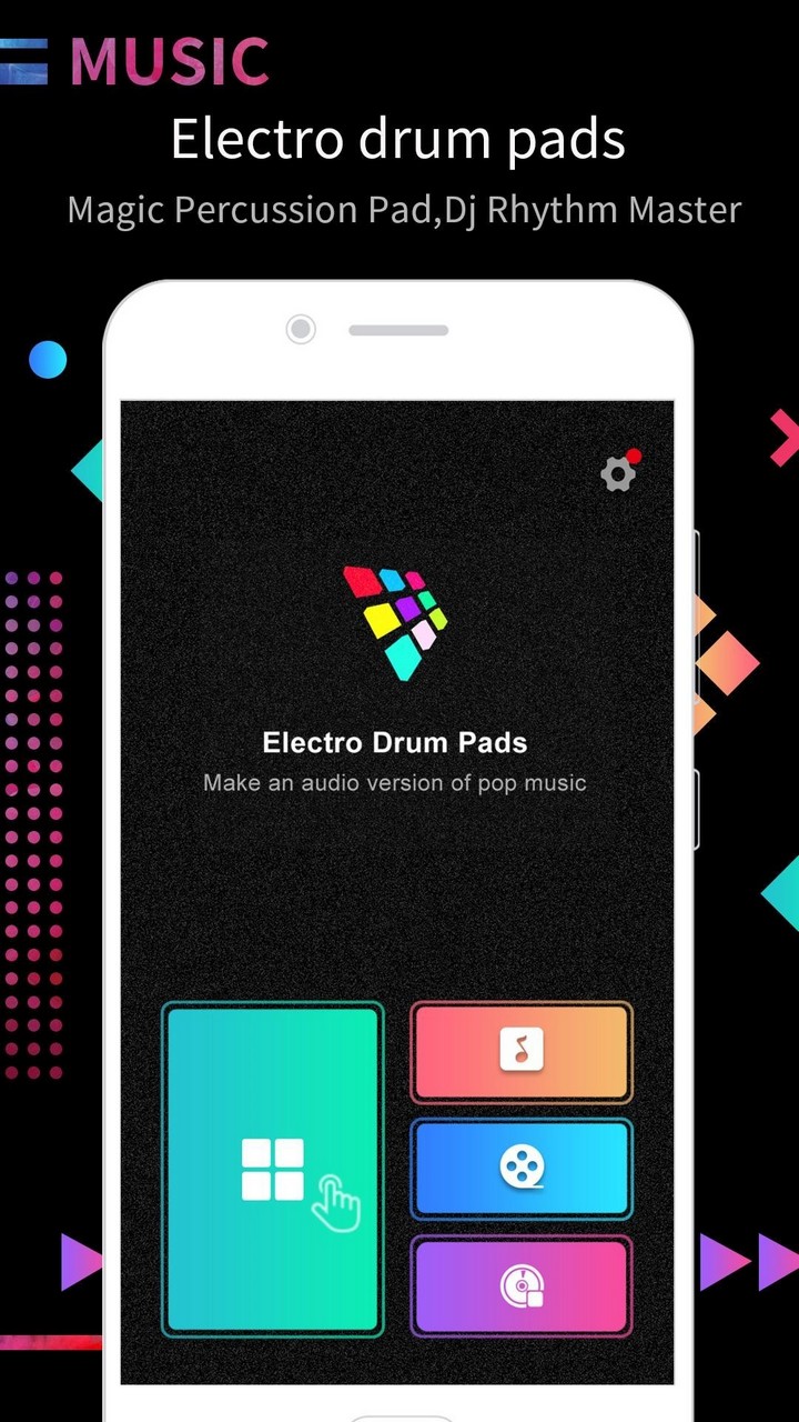 Beat Maker Drum Pad & Launchpad for DJ Android App APK par LittleAnts