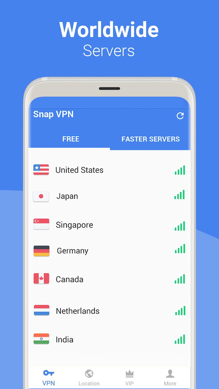 Snap VPN - Unlimited Free & Super Fast VPN Proxy