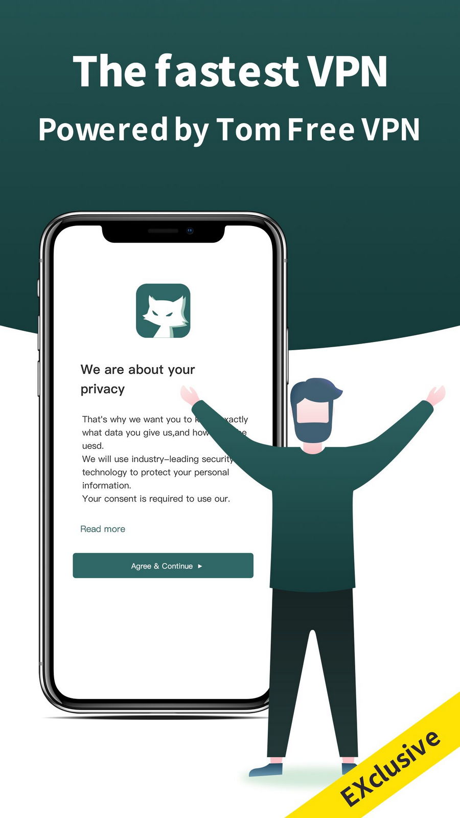 Tom VPN Fast, Free Thunder VPN Android 应用程序 APK