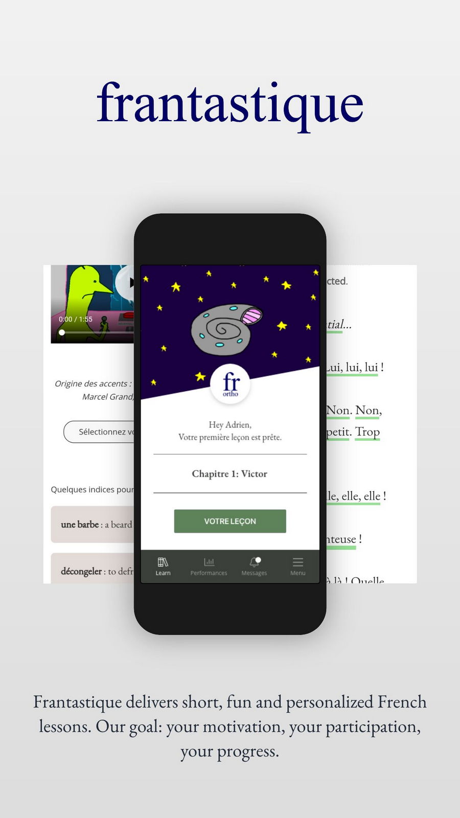 Cours de français Frantastique Android App APK (com.gymglish.ftqmobile) par Gymglish - Télécharger sur PHONEKY
