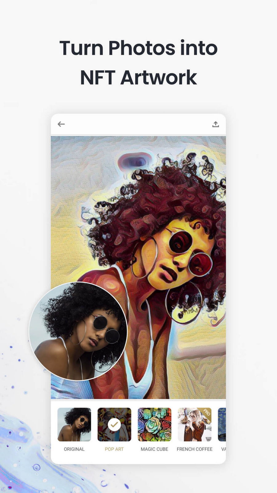 GoArt – NFT Art Maker Android App APK (com.everimaging.goart) by  Everimaging Ltd. - Download on PHONEKY