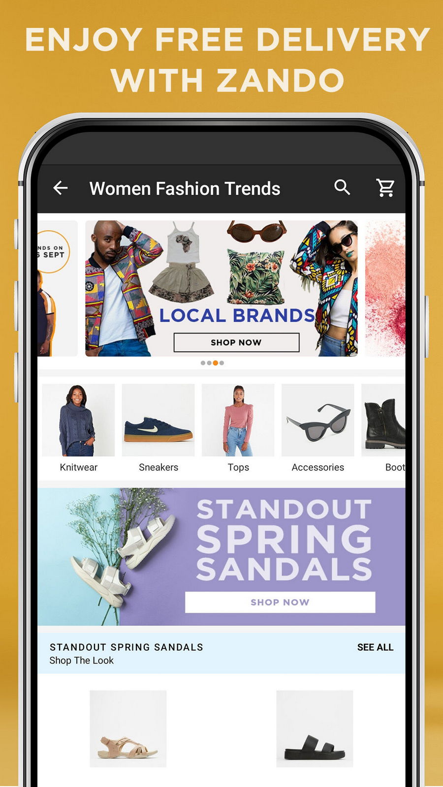 Zando Online Shopping Android Приложение APK