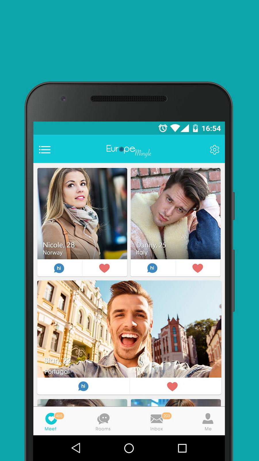 Europe Mingle: Singles Dating Android App APK (com.mingle.EuropianMingle)  by Mingle Dating Social Network - Download on PHONEKY