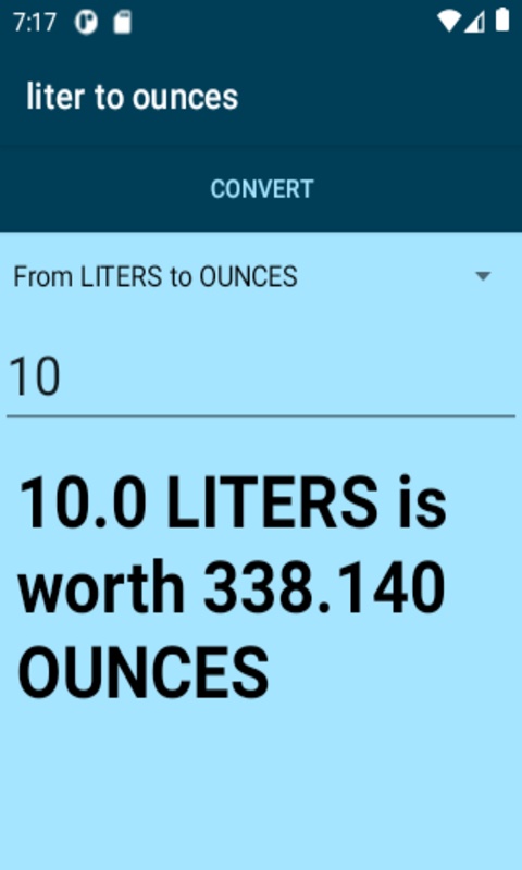 Liter To Ounces Converter Android App APK Joagido Litertoounces By   Liter To Ounces Converter 