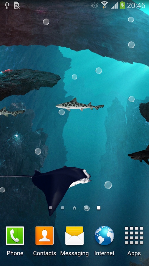 3D Sharks Live Wallpaper Lite Android App APK