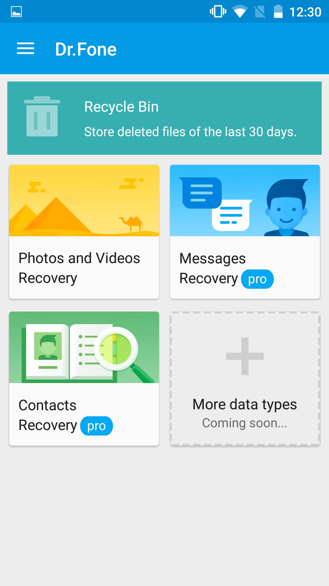 Contact messages contacts. Android data Recovery. Android data Recovery app. Dr fone.