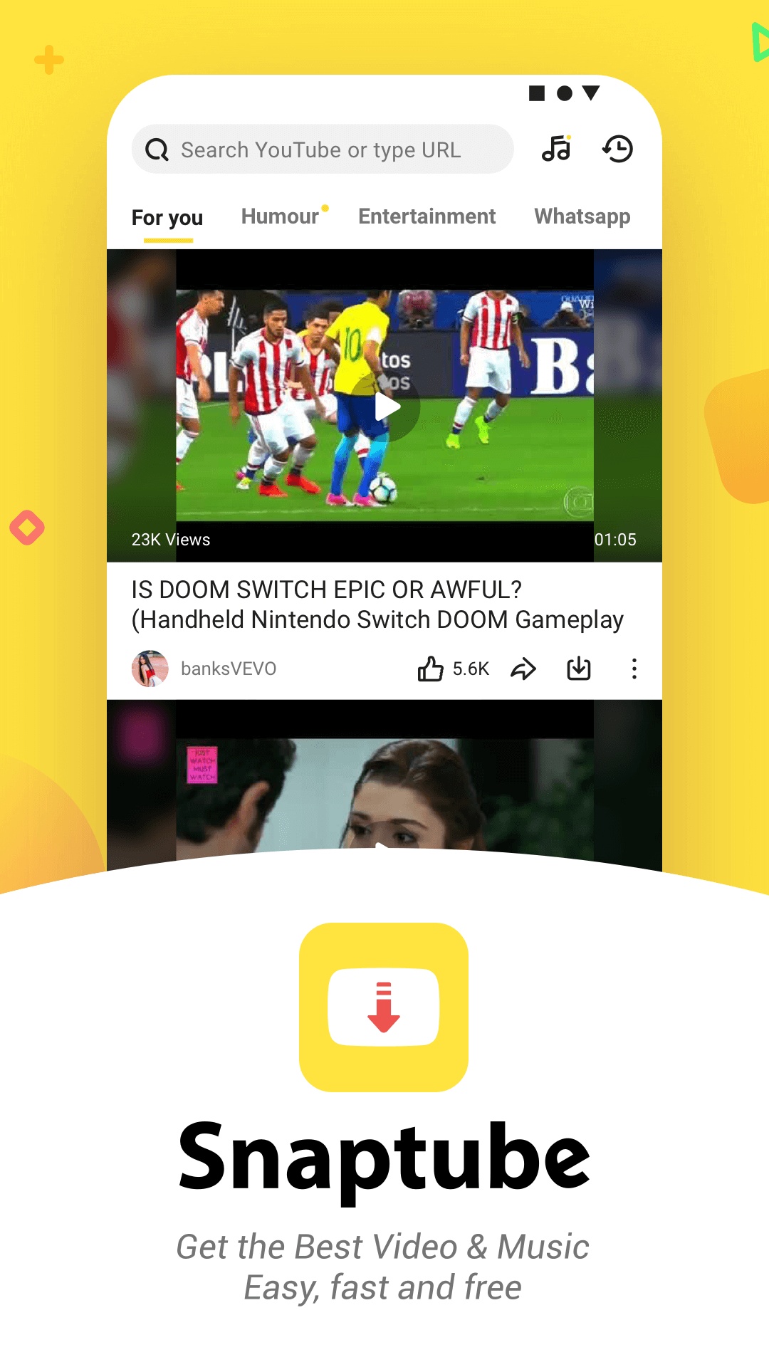 Snaptube YouTube downloader & MP3 converter