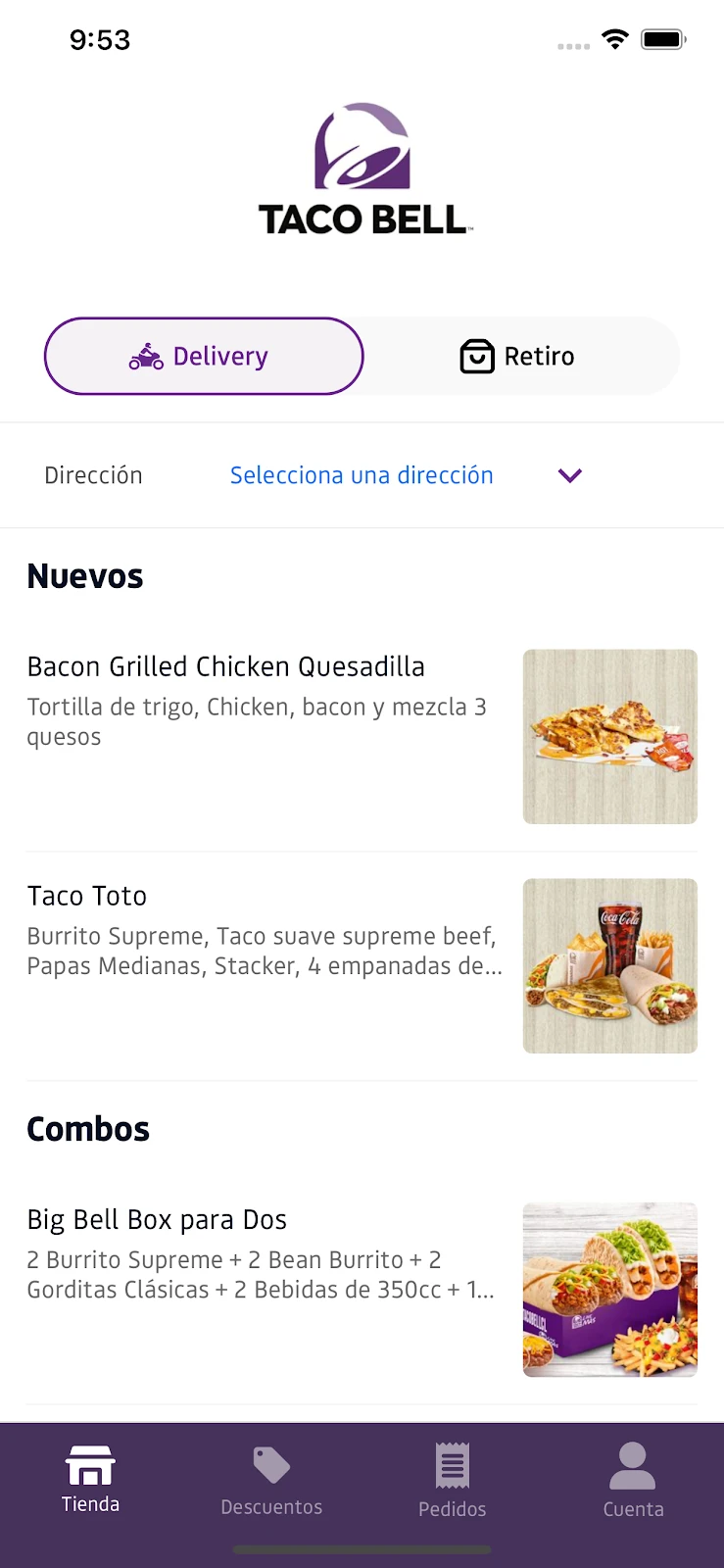 Taco Bell Chile Android التطبيق APK (com.getjusto.apps.tacobell) بواسطة ...