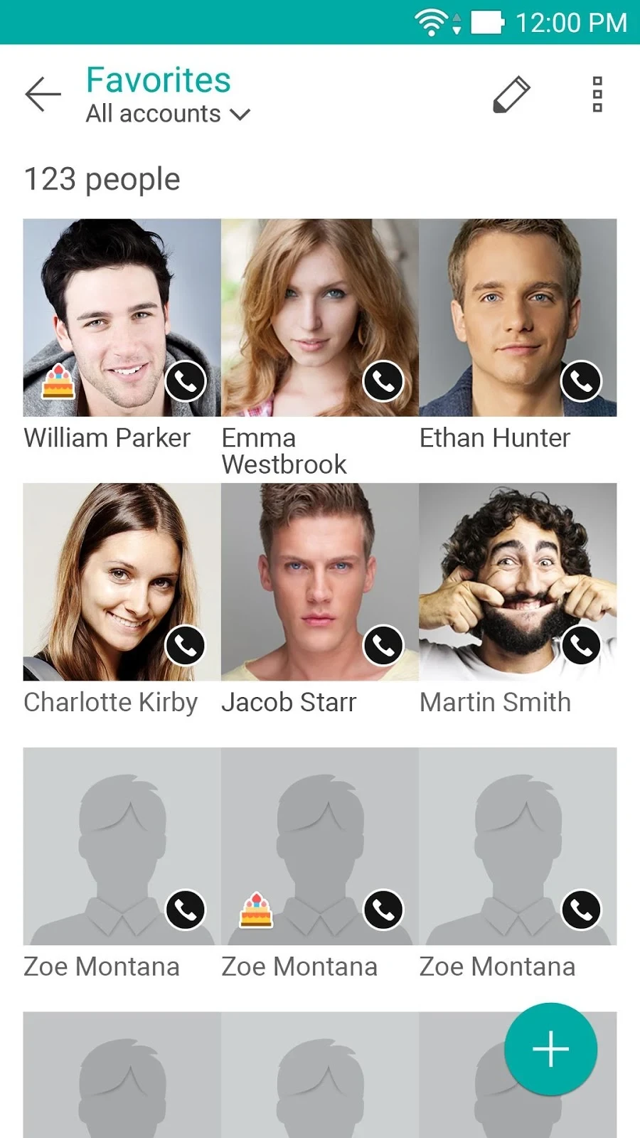 Marcador y contactos de ZenUI Android Aplicación APK