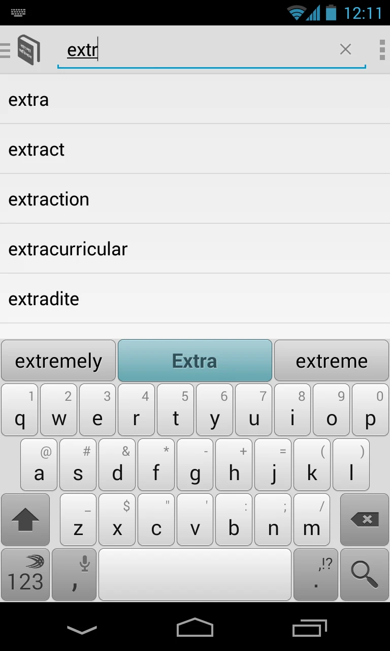 Advance Bangla Dictionary Android Aplicación APK
