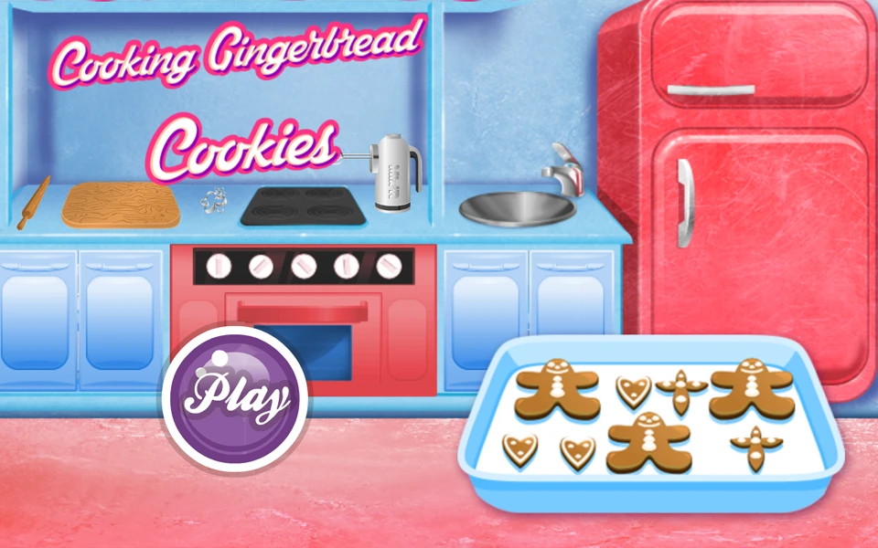 Cooking Gingerbread Cookies Android App APK (air.com.semmyapps ...