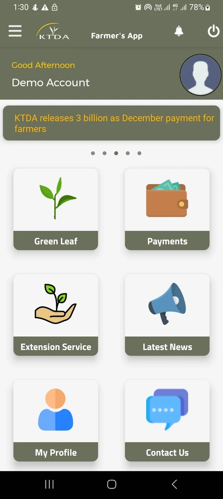 KTDA Farmers App Android App APK (com.ktda.ktdafarmersapp) by K.T.D.A ...