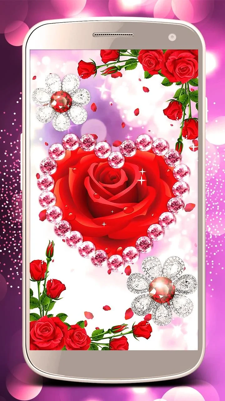 Diamond live wallpaper – glitt Android التطبيق APK (com.cosmicmobile.lw ...