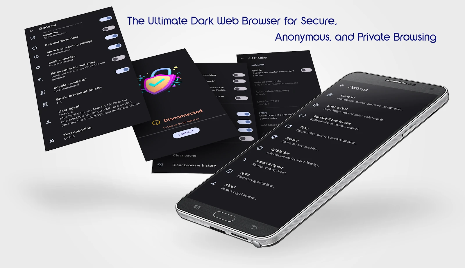 Dark web apps