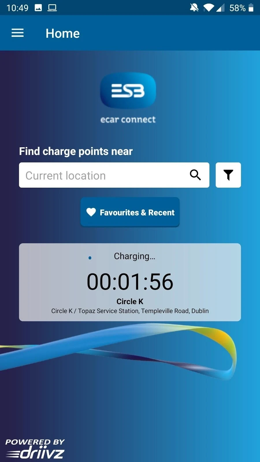 ecar connect Android App APK by Driivz Download on