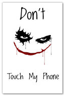 Joker's Warning: Hands Off!