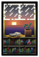 Minecraft Sunset Serenity 🌅📚