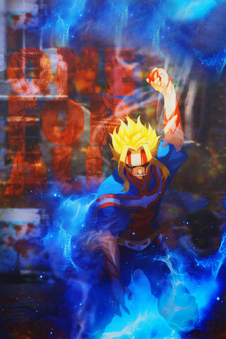 The Symbol of Peace: All Might in Action! 💥✨