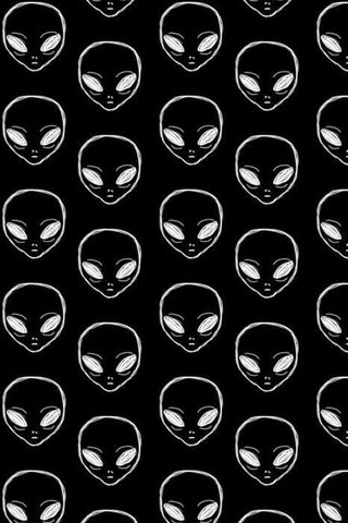 Black Alien Patterns