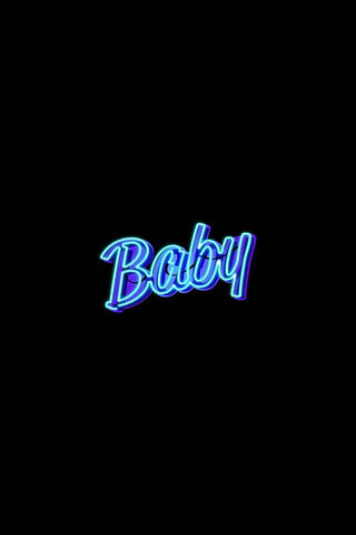 Neon Dreams: Baby Black Neon Glow ✨