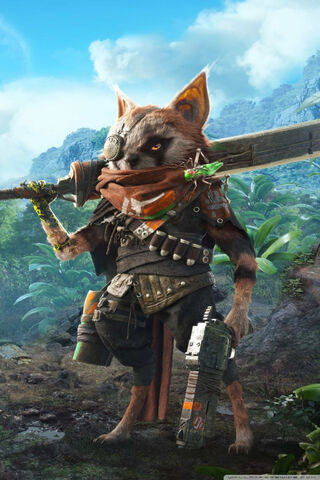 The Brave Warrior of Biomutant 🌿⚔️