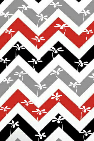 Blooming Chevron Delight 🌼✨