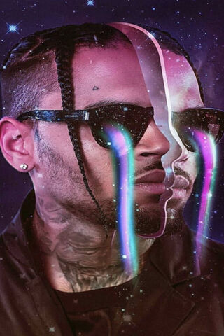 Reflections of a Star: Chris Brown's Cosmic Vision