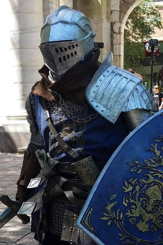 Epic Knight of Dark Souls: A Cosplay Masterpiece ⚔️✨