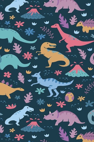 Dino Delight: A Colorful Jurassic Journey 🦖🌈