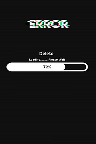 Glitch in the System: Error Delete